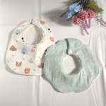 《ま！》様専用オーダー品 女の子スタイ2枚セット＋わんちゃんスタイ単品