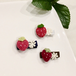 イチゴのヘアクリップ🍓