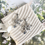 朝露輝くジャスミン＊ノンホールピアスorピアス