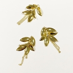  【6pcs gold #51】アクリルチェーンタッセル