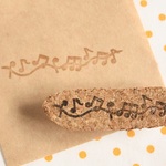 【送料無料】つなげるはんこ・メロディ音符