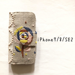 ミナペルホネン　手帳型iPhoneケース　iPhone7/8/第二世代SE用