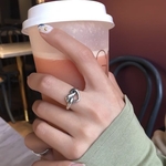 silver925  heart cross vintage ring〜ハートクロスヴィンテージリング