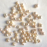 あこやバロック真珠約5.5-7.5mm　5個・10個セット　No.5