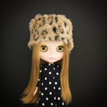 【ブライス・DD】ロシア帽・ヒョウ 