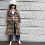 ジェニー　チェックのチェスターコート