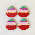 【B】Abstract Pattern Pendant Tops