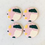 【C】Abstract Pattern Pendant Tops