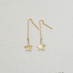 mini star 小さなお星さまのピアス・ゴールド〈再販5〉