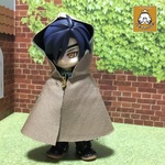 エルフからもらったマント：茶色