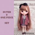 （6/13再販）OUTER & ONE PIECE SET