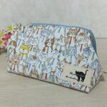 ワイヤーポーチ　ネクタイねこ