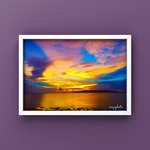 恍惚の空 〜沖縄の風景をあなたのお部屋に〜【写真サイズとパネル加工が選べる】