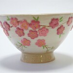 茶碗ピンクのしだれ桜