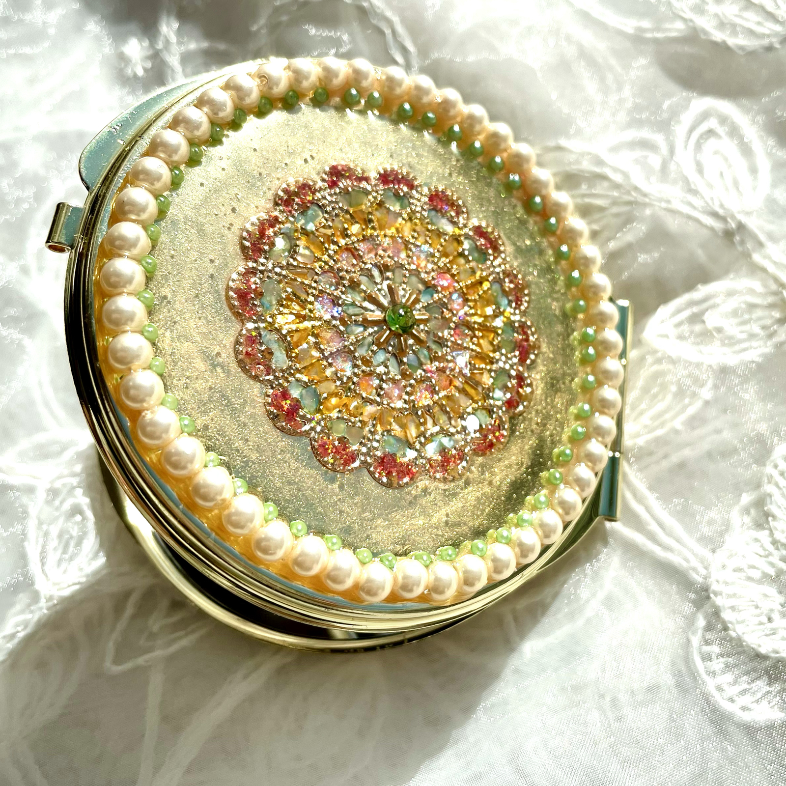 ✨昭和レトロ♪✨【MAHARAJA】コンパクトミラー・チケット他グッズまとめ売り 楽天市場】コンパクトミラー 【 シュリンクレザー 猫 ミモザ