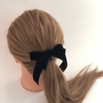 【数量限定700円】冬にぴったり❤️ベロアたらりんリボンヘアゴム