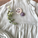 刺繍ブローチ　2個セット