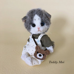 オーダーメイド品　子猫　仔猫　猫　ぬいぐるみ　テディベア