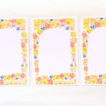 🌼パンジーに包まれて…/パンジーのポストカード/3枚入り1セット🌼