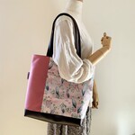 45%off! フラワーハシビロコウ（ピンク）トートバッグ　Mサイズ