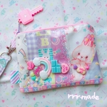 魔法うさぎ♡シャカシャカポーチ