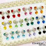 stage pierce/earring   バレエ　ビジュー　ピアス　イヤリング　エトワリーナ