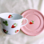 苺のムースケーキ🍓カップ＆ソーサー2way