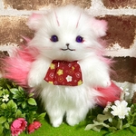 りずむ様専用ページ 九尾狐ちゃん ぬいぐるみ テディベア