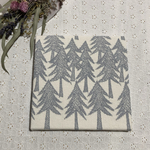 【送料無料】landtheater ファブリックパネル・20cm（ivory×light gray ）