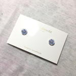勿忘草の可愛いピアス