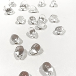 【20pcs #50】smallしずくクリアチャーム