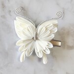 【正絹】蝶々のヘアクリップ
