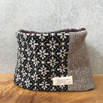 ラスト＊「送料込」men's-ゆったりlady's幅広ネックウォーマー