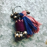 バンジャーラ族 zakuchiku 片耳フープピアス