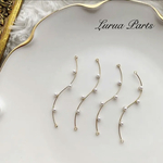 6pcs パールコネクター