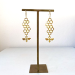 みつばち はちみつピアス / gold