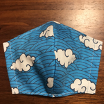【送料込】1枚650円〜 ⑧和柄マスク(端雲柄)