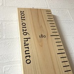 NEW!!☆simple☆身長計☆受注生産☆木製品