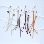 スエード風ロングマスクチャーム　4カラー(2個セット)