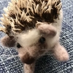 ハリネズミのブローチ