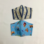 2枚　#7 子供用マスク　S sizeガーゼマスク　手作りマスク　かわいいマスク　女の子　マスク刺繍
