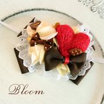 バレンタインチョーカー❤️ブラウン♡送料無料