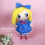 ☆THIERRY☆イーマリーちゃん着せ替えお洋服　てんとう虫プリント　ワンピース、レース付きパンツ、ヘアーリボンセット