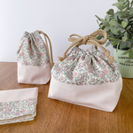 リバティ お弁当3点セット【Felicite】お弁当袋／コップ袋／ランチョンマット 女の子