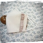 ドーンピンクのリボンマスク