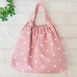ゴムで楽々☆おばあちゃんの知恵袋  スモーキードット ピンク
