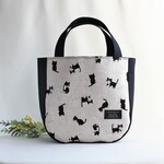 黒ねこのトートバッグ