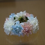 【再販7】花冠（受注後製作）ペット用　S,Mサイズ うさぎ