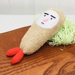 エビフライをかぶったにぎ男キーホルダー