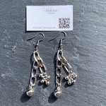 534. つぶつぶチェーン⛓ピアス lensa